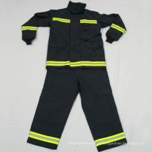 Fita reflexiva retardadora de chama fluorescente para uniformes de bombeiro